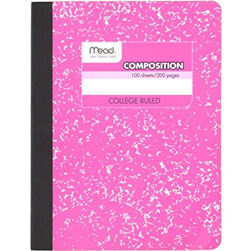 Mead Composition Book, 6 Pack of Cute Notebooks, College Ruled pap...