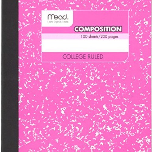 Mead Composition Book, 6 Pack of Cute Notebooks, College Ruled pap...