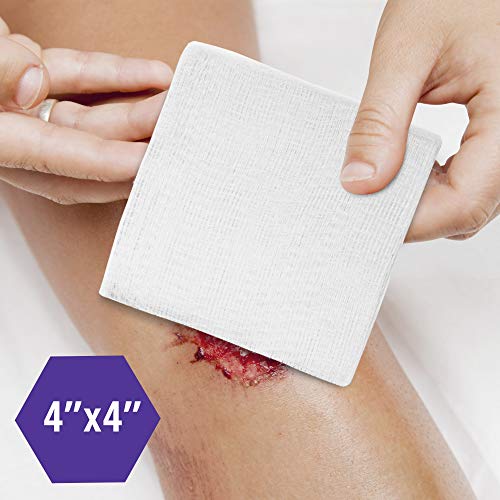 Medpride Surgical Sponges 200 Pack –Gauze Pads Non sterile -First ...