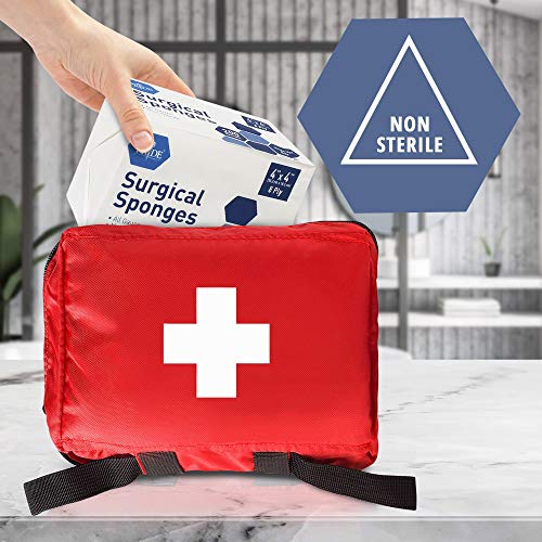 Medpride Surgical Sponges 200 Pack –Gauze Pads Non sterile -First ...
