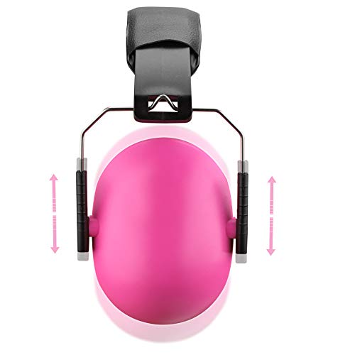 Ear Muffs Noise Protection - Pink Hearing Protection and Noise Can...