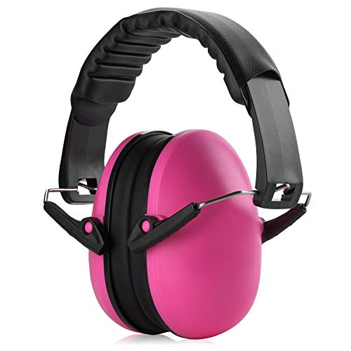 Ear Muffs Noise Protection - Pink Hearing Protection and Noise Can...