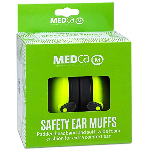 Hearing Protection Ear Muffs - Lime Green Hearing Protection and N...