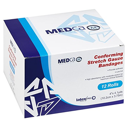 MEDca Medical Gauze Stretch Bandage Roll Tape Used for Wound Care ...