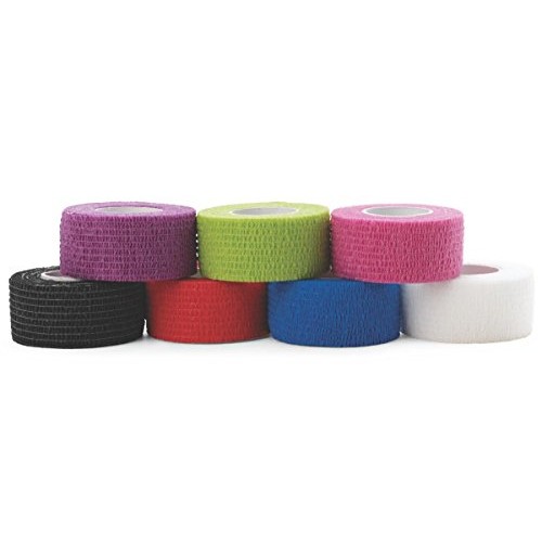 Medline Caring Self-Adherent Cohesive Wrap Bandage, Non-Sterile, L...
