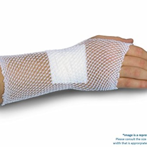 Medline Tubular Elastic Stretch Net, Size 1/2, 4 x 25 yd