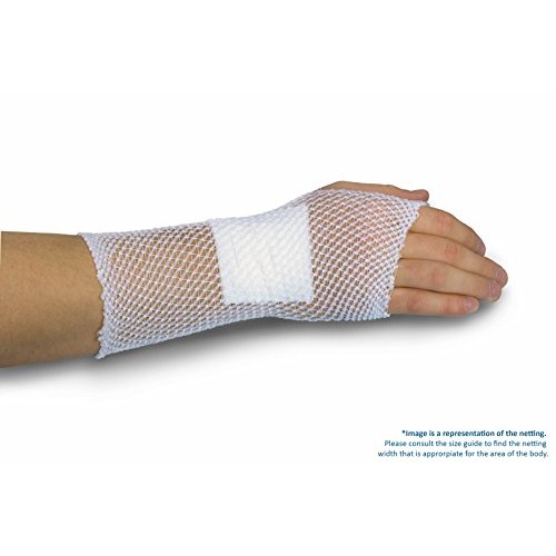 Medline Tubular Elastic Stretch Net, Size 1/2, 4 x 25 yd
