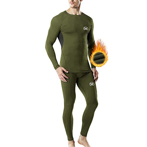MEETWEE Thermal Underwear for Men, Winter Base Layer Set Tops & Lo...