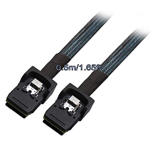 MEFORE Internal 36 Pin Mini SAS SFF-8087 to Mini SAS SFF-8087 Data...