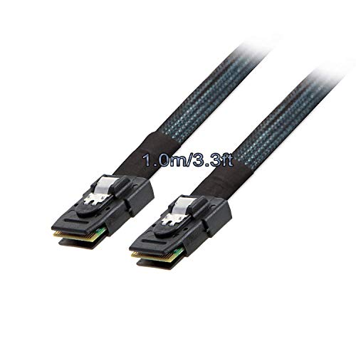 MEFORE Internal 36 Pin Mini SAS SFF-8087 to Mini SAS SFF-8087 Data...