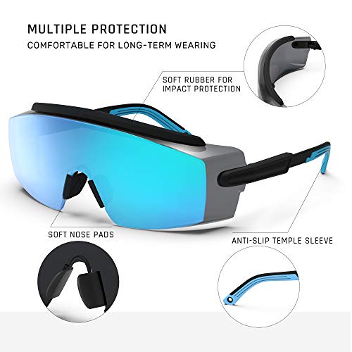 Fashion safety glasses, anti-UV and anti-scratch safety glasses, g...