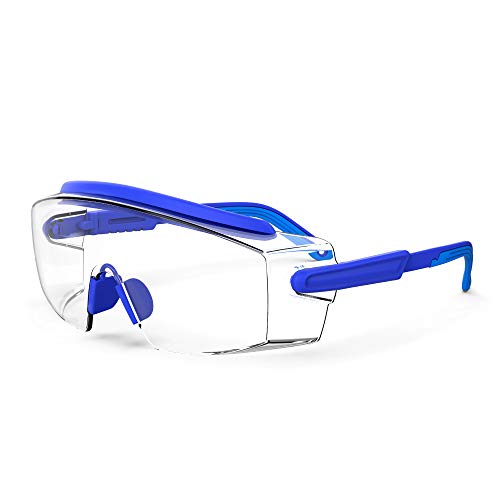 MEIGIX Anti Fog Safety Glasses Safety Goggles Over Glasses Protect...