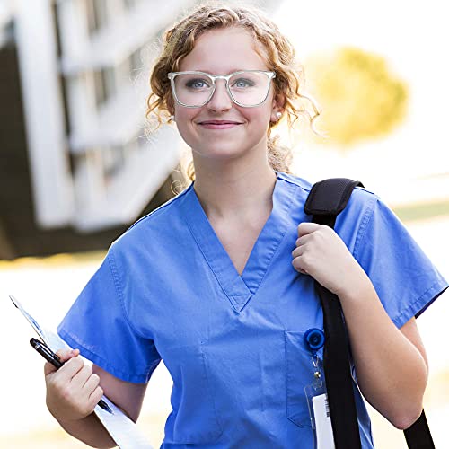 Stylish Safety Glasses, Clear Anti-Fog Anti-Scratch Protective Gla...