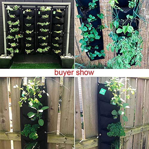 Meiwo New Upgraded Deeper and Bigger 7 Pocket Hanging Vertical Gar...