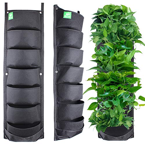 Meiwo New Upgraded Deeper and Bigger 7 Pocket Hanging Vertical Gar...