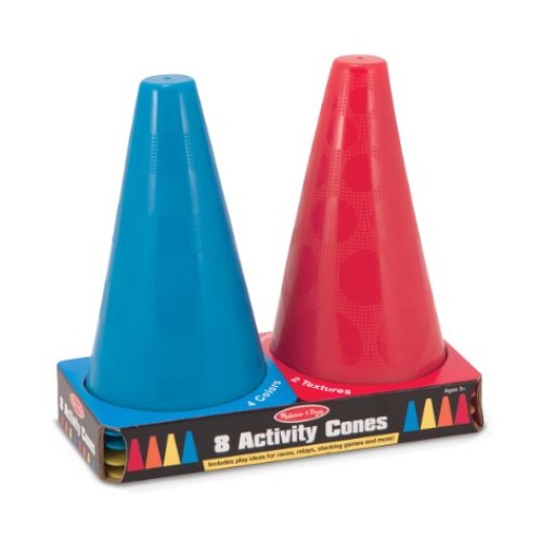 Melissa & Doug 8 Activity Cones - Set of 8