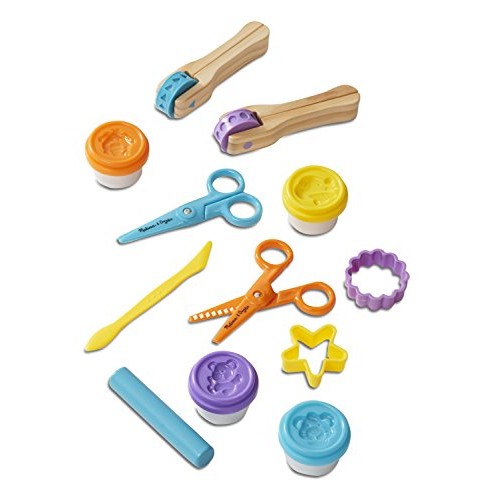 Melissa & Doug Cut, Sculpt, and Roll Clay Play Set With 8 Tools an...