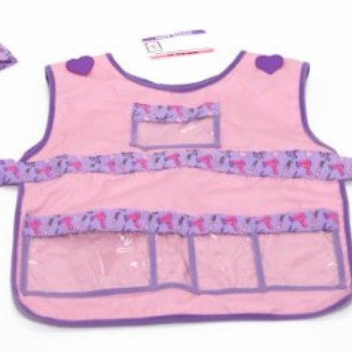 Melissa & Doug Hair Stylist Role Play Costume Dress-Up Set 7 pcs