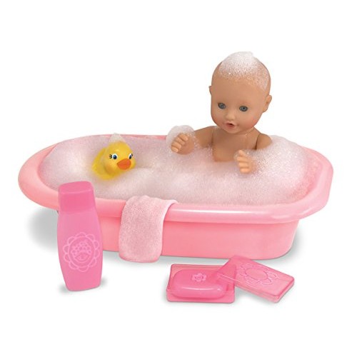 Melissa & Doug Mine to Love Baby Doll Bathtub and Accessories Set ...