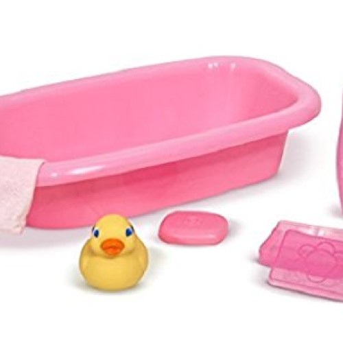 Melissa & Doug Mine to Love Baby Doll Bathtub and Accessories Set ...