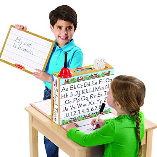 Melissa & Doug School Time! Classroom Play Set Game - Be Teacher o...