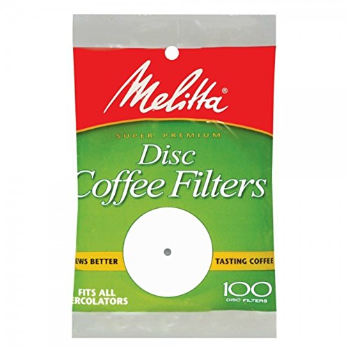 White Disc Coffee Filter, 100 Count Pack of 3
