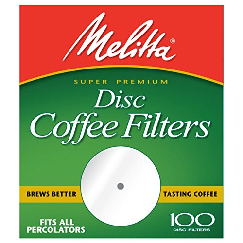 White Disc Coffee Filter, 100 Count Pack of 3