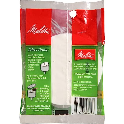 White Disc Coffee Filter, 100 Count Pack of 3