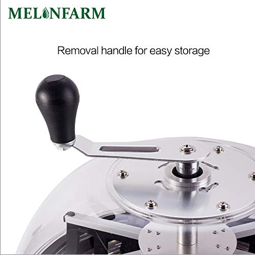 MELONFARM 19 Inch Automatic Bud Leaf Bowl Trimmer Twisted Spin Cut...