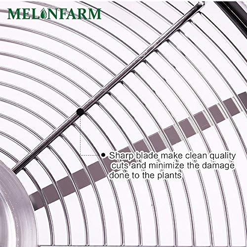 MELONFARM 19 Inch Automatic Bud Leaf Bowl Trimmer Twisted Spin Cut...