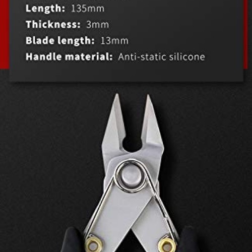 MELORIY ESD Wire Cutter Side Cutter for Electronics Repair, Flush ...