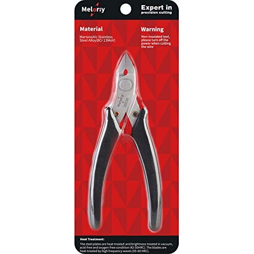 MELORIY ESD Wire Cutter Side Cutter for Electronics Repair, Flush ...