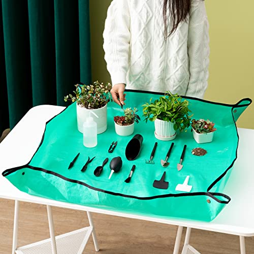 Melphoe 23Pcs Mini Garden Hand Transplanting Succulent Tools Set, ...