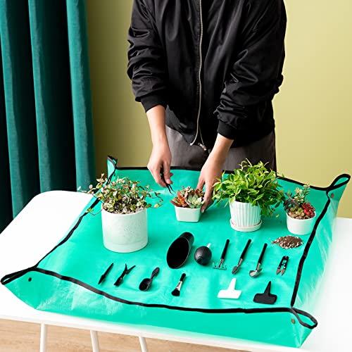 Melphoe 23Pcs Mini Garden Hand Transplanting Succulent Tools Set, ...