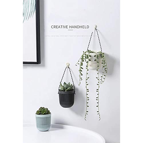 Melphoe 3.5‘’ Two-Piece Succulent Planters Pots with Drainage, Fle...