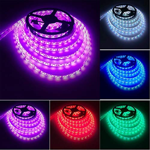 melysUS LED Strip Light RGB 5050 USB Flexible Ribbon Light Stripe ...