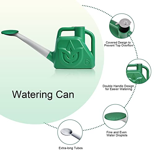 Watering Can for Indoor Outdoor Plants Garden Flower, 1.5 Gallon M...