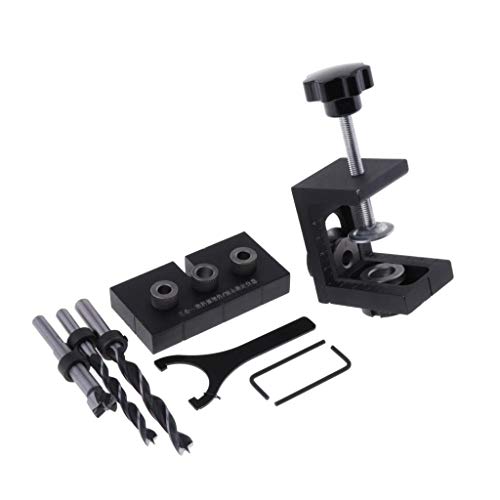 menolana DIY 3 In1 Woodworking Locator Hole Cutter Drill Guide Woo...