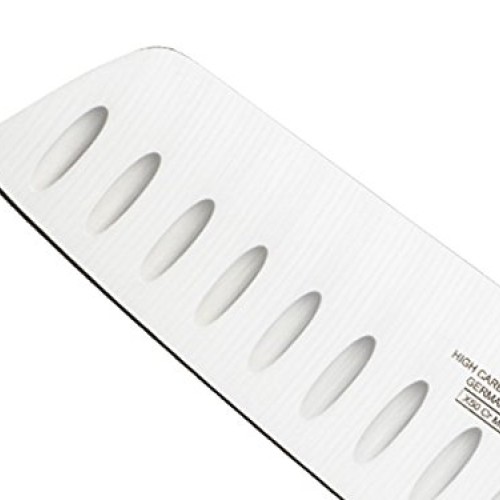 Mercer Culinary Genesis, 7-Inch, Granton Edge Nakiri Vegatable Knife