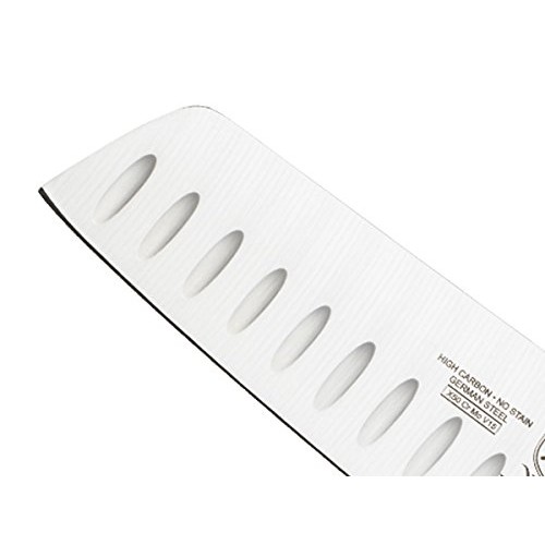 Mercer Culinary Genesis, 7-Inch, Granton Edge Nakiri Vegatable Knife