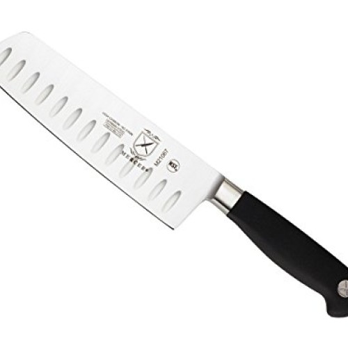 Mercer Culinary Genesis, 7-Inch, Granton Edge Nakiri Vegatable Knife