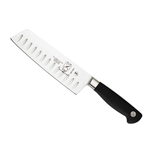 Mercer Culinary Genesis, 7-Inch, Granton Edge Nakiri Vegatable Knife