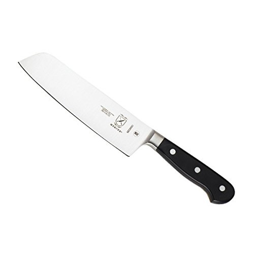 Mercer Culinary Renaissance Forged Nakiri Vegetable Knife, 7 Inch