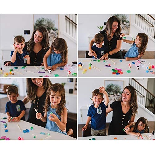 Polymer Clay Kit, 50 Soft & Stretchable Modeling Clay Blocks with ...