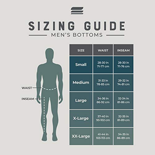 MERIWOOL Mens Base Layer 100% Merino Wool Thermal Pants Charcoal Gray