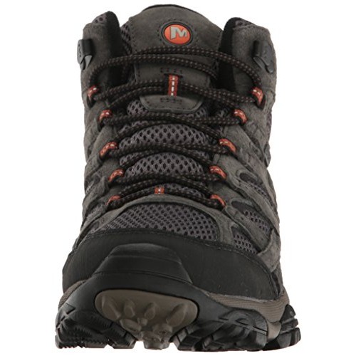 Merrell Mens Moab 2 Mid Waterproof Hiking Boot, Beluga, 10.5 M US