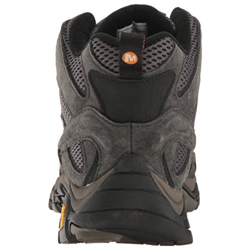 Merrell Mens Moab 2 Mid Waterproof Hiking Boot, Beluga, 11.5 M US
