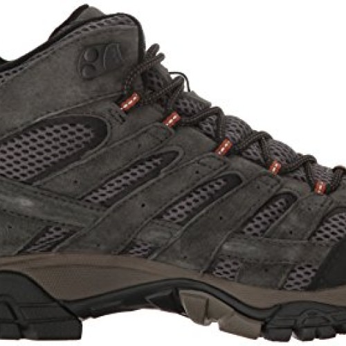 Merrell Mens Moab 2 Mid Waterproof Hiking Boot, Beluga, 11.5 M US