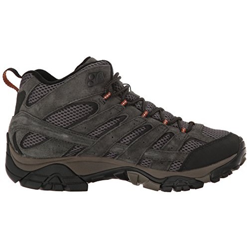 Merrell Mens Moab 2 Mid Waterproof Hiking Boot, Beluga, 11.5 M US
