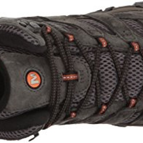 Merrell Mens Moab 2 Mid Waterproof Hiking Boot, Beluga, 11.5 M US